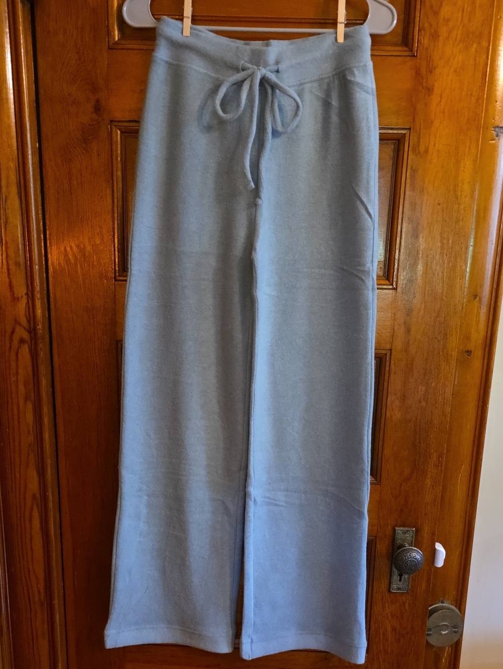 Zenana Hacci Soft Rare Baby Blue Pants